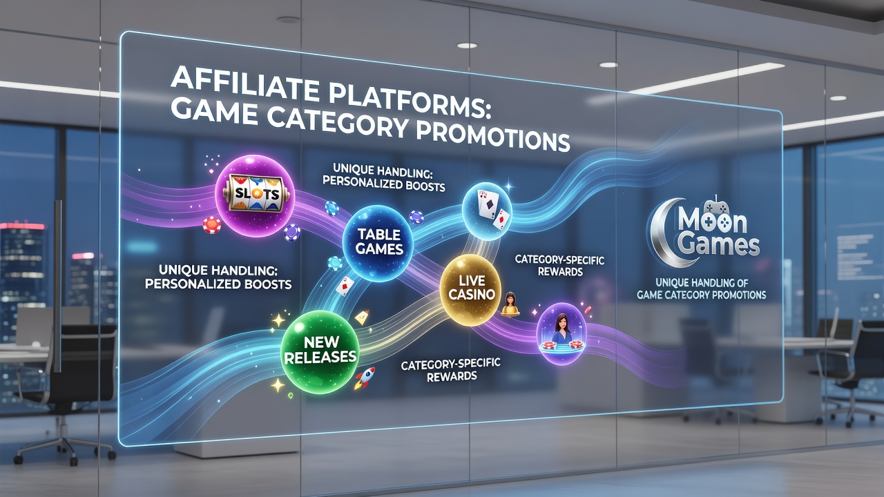 Detailed view of category-based promotion analytics on an affiliate dashboard