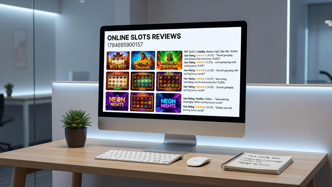 Comparison chart of slot features and regulatory compliance markers used in professional reviews